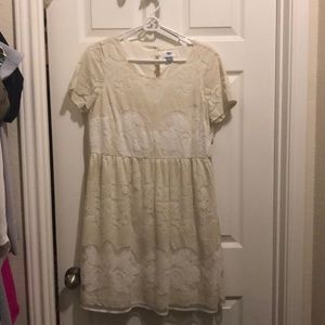 Old Navy lace swing dress